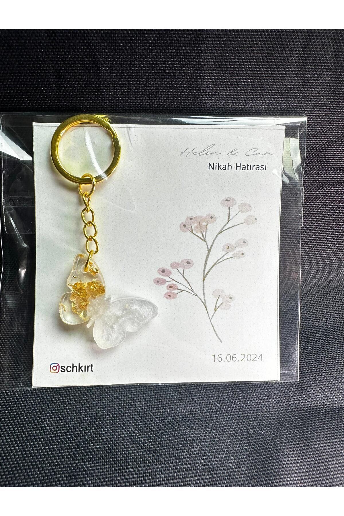 Epoksi Anahtarlık 25 Adet Söz Nikah Düğün Nişan Kına Doğum Günü Organizasyon